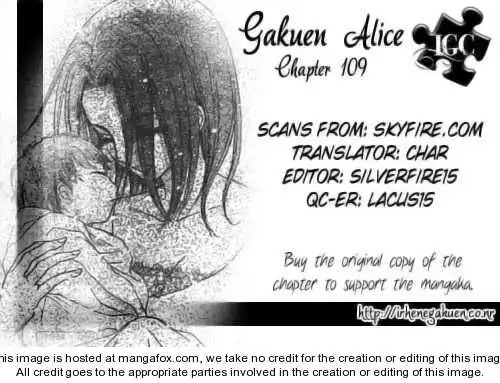 Gakuen Alice Chapter 109 1